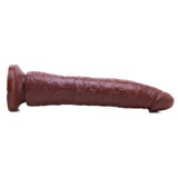 Basix Slim 7 Inch Dildo in Brown Pipedream