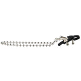 Beaded Nipple Clamps in Silver CalExotics