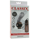 Classix Dual Vibrating Ball Teaser in Smoke Pipedream