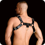 Costas Solid Structure 2 Upper Body Harness in OS Shots Toys