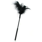 Feather Tickler 7 Inch in Black Sportsheets
