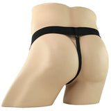 Fetish Fantasy 7 Inch Hollow Strap-On with Balls in Brown Pipedream