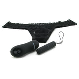 Fetish Fantasy Ltd Remote Panties in Black Pipedream