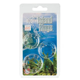 Island Rings in Clear CalExotics