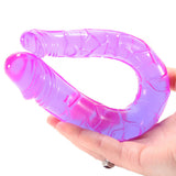 Lucky Lady Dual Stimulator Dildo in Purple Pipedream