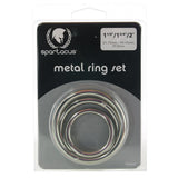 Metal Cock Ring Set Spartacus