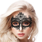 Ouch! Queen Lace Mask in Black large