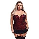 Baci Bustier & Gstring (XL)