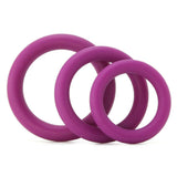 Silicone Cock Rings #2 in Purple Nasstoys