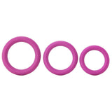 Silicone Cock Rings #2 in Purple Nasstoys