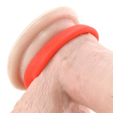 Supersoft C-Ring in Red Tantus