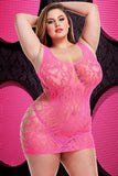 Work of Heart Pink Dress Lapdance OS, OSXL FITS MOST