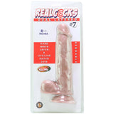 RealCocks #7 Dual Layered Bendable Dildo in Brown