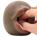 Stroke It Anatomical Mouth Stroker in Brown CalExotics